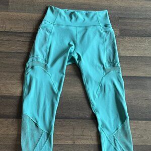 LULULEMON CROP TIGHT with mesh detail